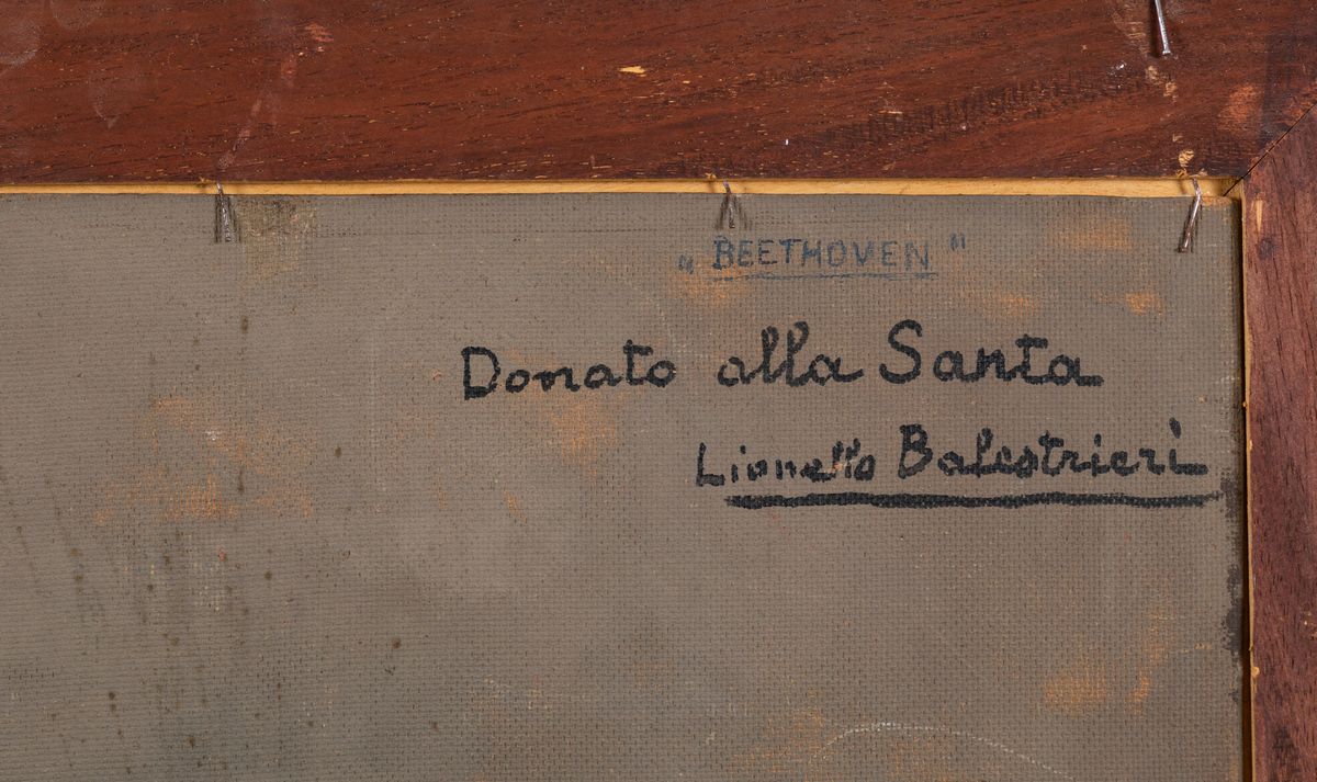 Lionello Balestrieri (cetona 1872-1958)beethoven