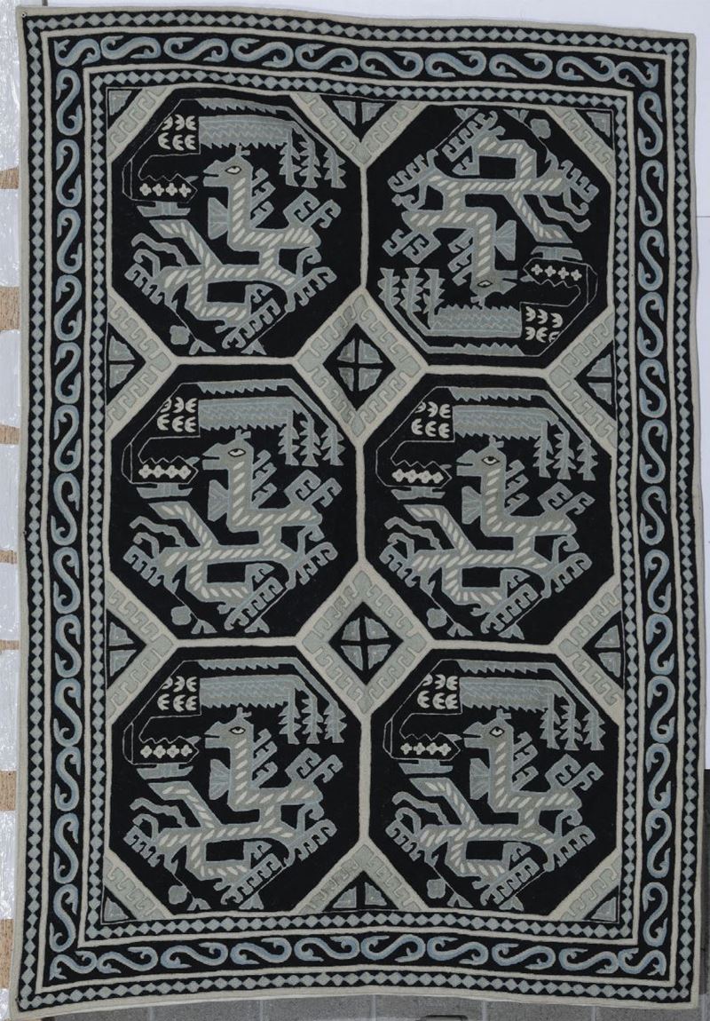 Tappeto Decò cm 180x124  - Auction Carpets | Cambi Time - Cambi Casa d'Aste