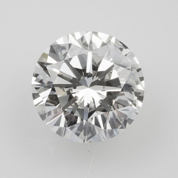 Unmounted brilliant-cut diamond weighing 1.17 carats