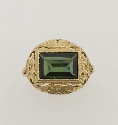 Anello con Tormalina