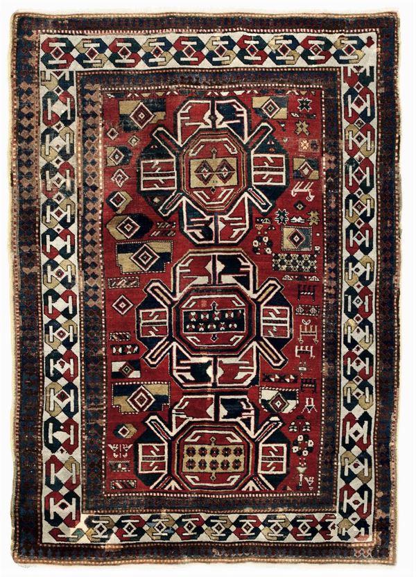 Tappeto Kazak, Caucaso fine XIX secolo