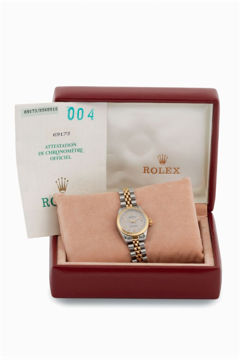 Rolex, Oyster Perpetual, Datejust, Superlative Chronometer, Officially Certified, Cassa No. R5685...