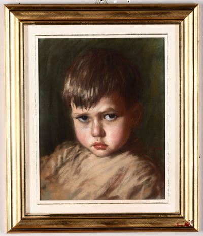 Filadelfo Simi (1849 - 1923)volto di Bimbo
