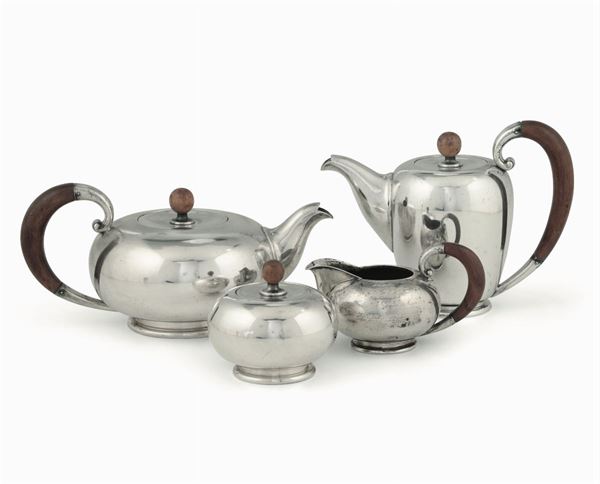 A tea/coffee set, Ricci, Alessandria, 1935-45