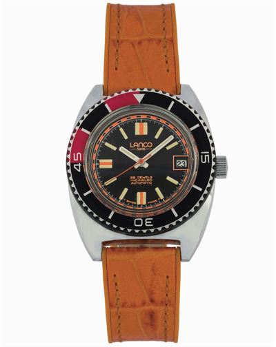 Lanco, Incabloc Automatic. Orologio da Polso, in Acciaio, Automatico, Impermeabile con Datario. R...