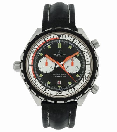 Breitling, Chrono-matic Super Ocean, Ref. 2105.3. Orologio da Polso, in Acciaio, Automatico, Impe...