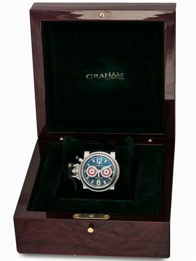 Graham, Chronofighter, Officially Certified Chronometer, No. 024 / 100. Orologio da Polso, Oversi...