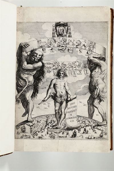 Scarlatini,ottaviol'huomo e Sue Parti Figurato e Simbolico,anatomico,rationale,morale,mistico,pol...