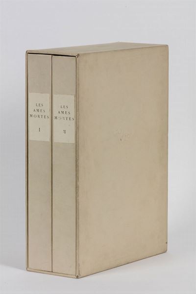 Chagall,marc / Gogol, Nikolajles Ames Mortes.traduction De Henri Mongault.eaux-fortes Originales ...