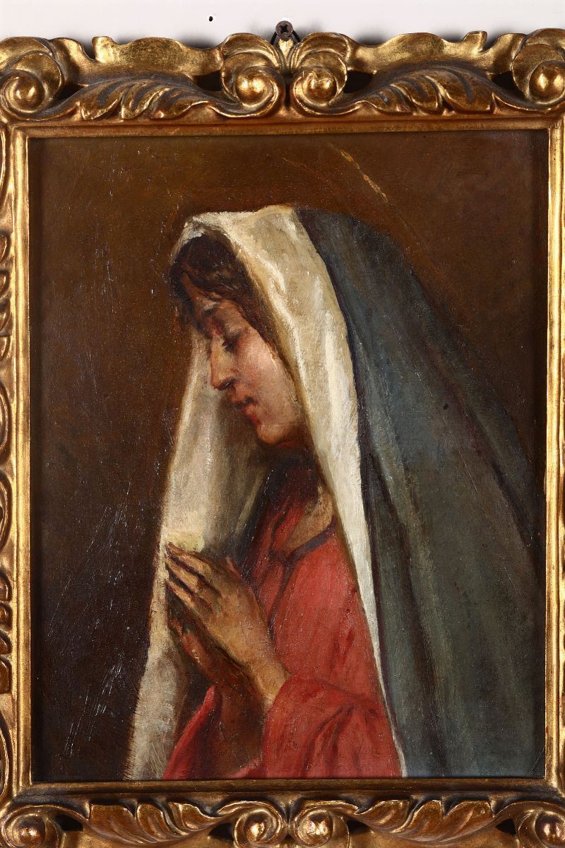 Pittore del XIX-XX secolo Madonna  - Auction Paintings - Cambi Casa d'Aste