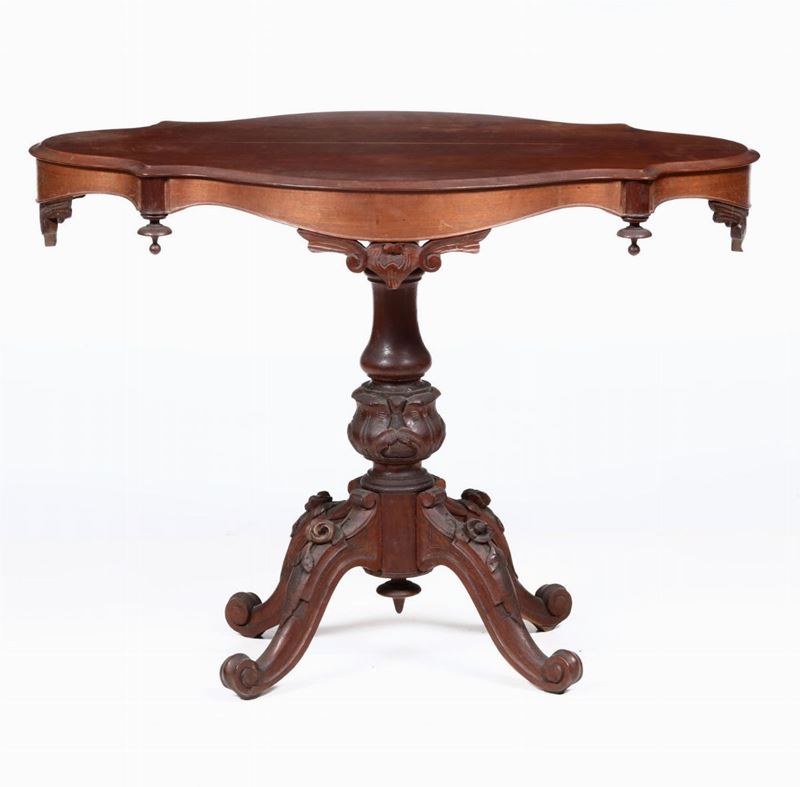 Tavolino a biscotto, XX secolo  - Auction Furniture - Cambi Casa d'Aste
