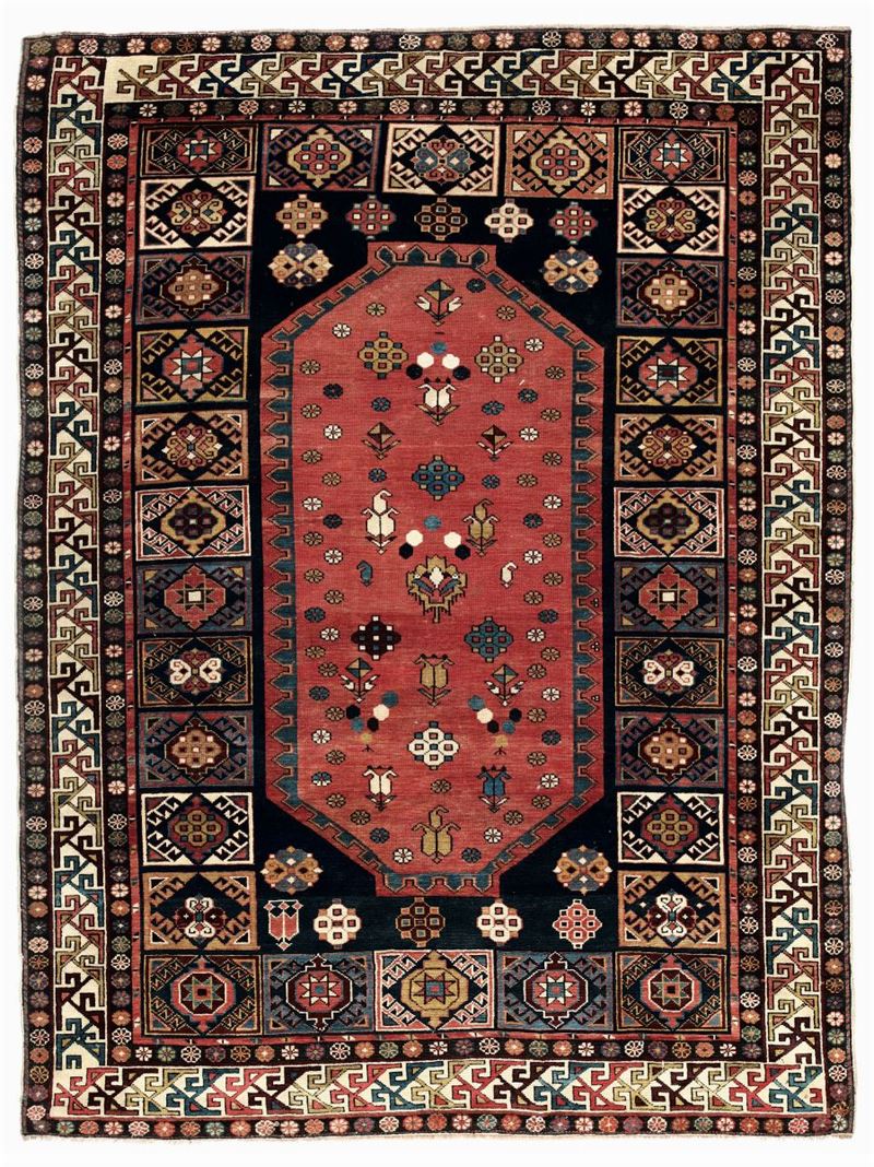 Tappeto Shirvan Caucaso inizio XX secolo  - Auction Fine Art - Cambi Casa d'Aste