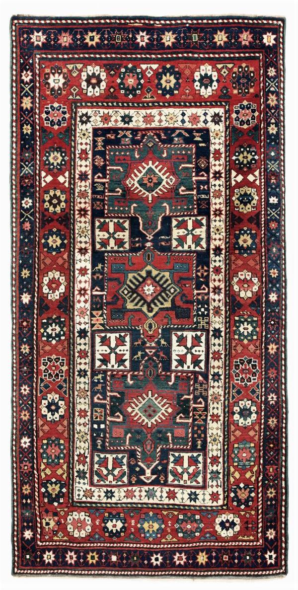 Tappeto Kazak, Caucaso fine XIX secolo