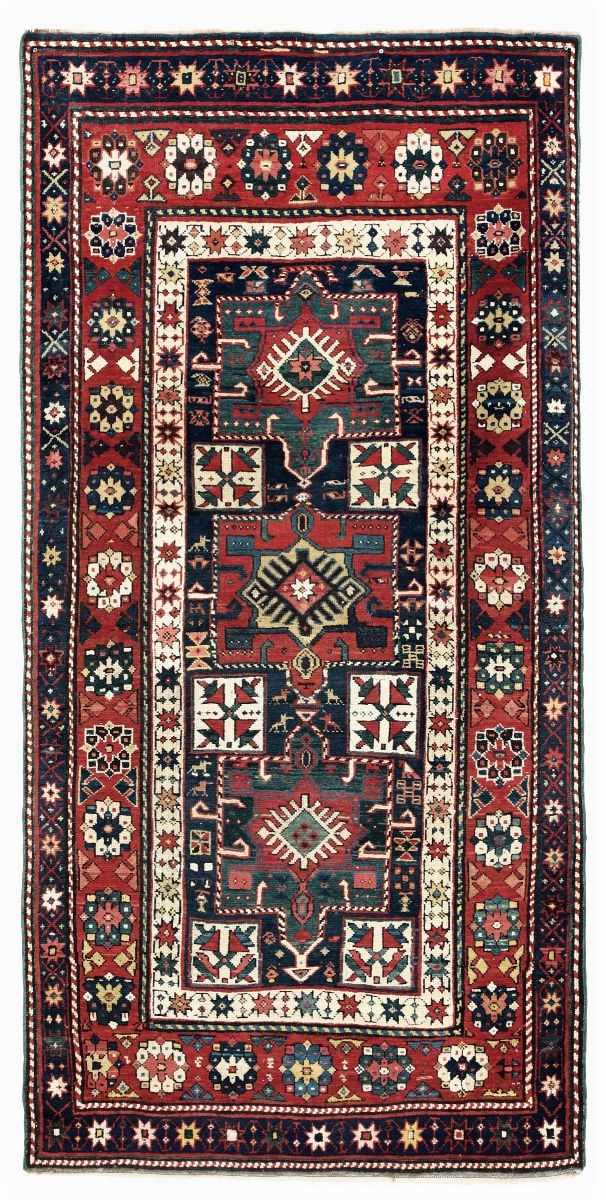 Tappeto Kazak, Caucaso fine XIX secolo  - Auction Fine Art - Cambi Casa d'Aste