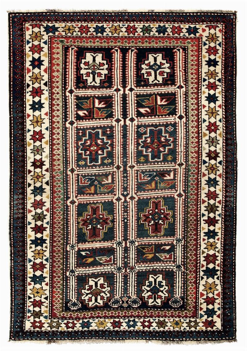 Tappeto Shirvan Caucaso inizio XX secolo  - Asta Antiquariato - Cambi Casa d'Aste