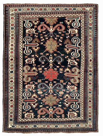 Tappeto Shirvan Perepedil, Caucaso Fine XIX Secolo