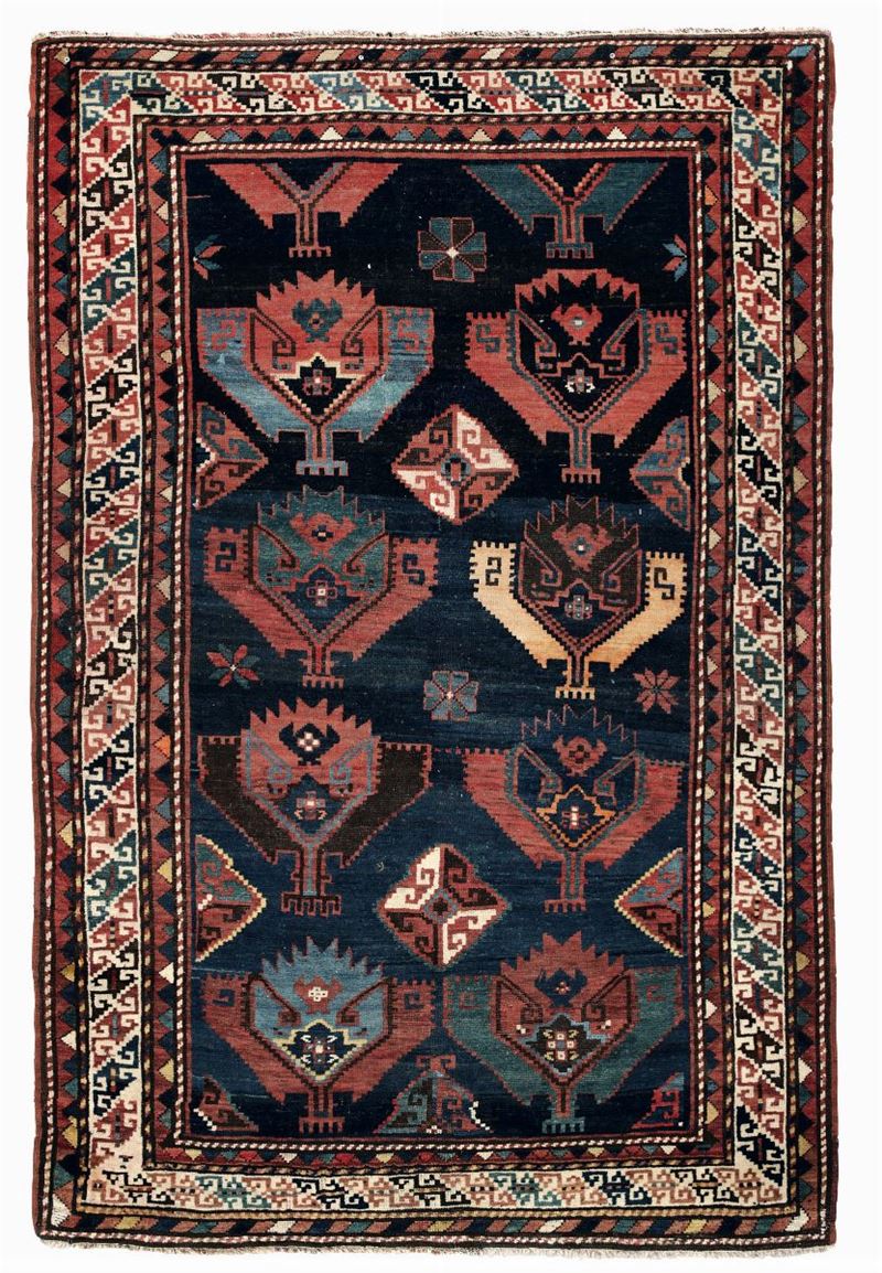 Tappeto Kazak, Caucaso fine XIX inizio XX secolo  - Asta Antiquariato - Cambi Casa d'Aste