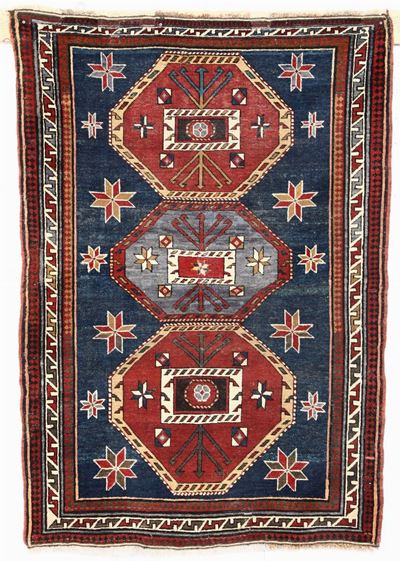 Tappeto Kazak, Caucaso Inizio XX Secolo