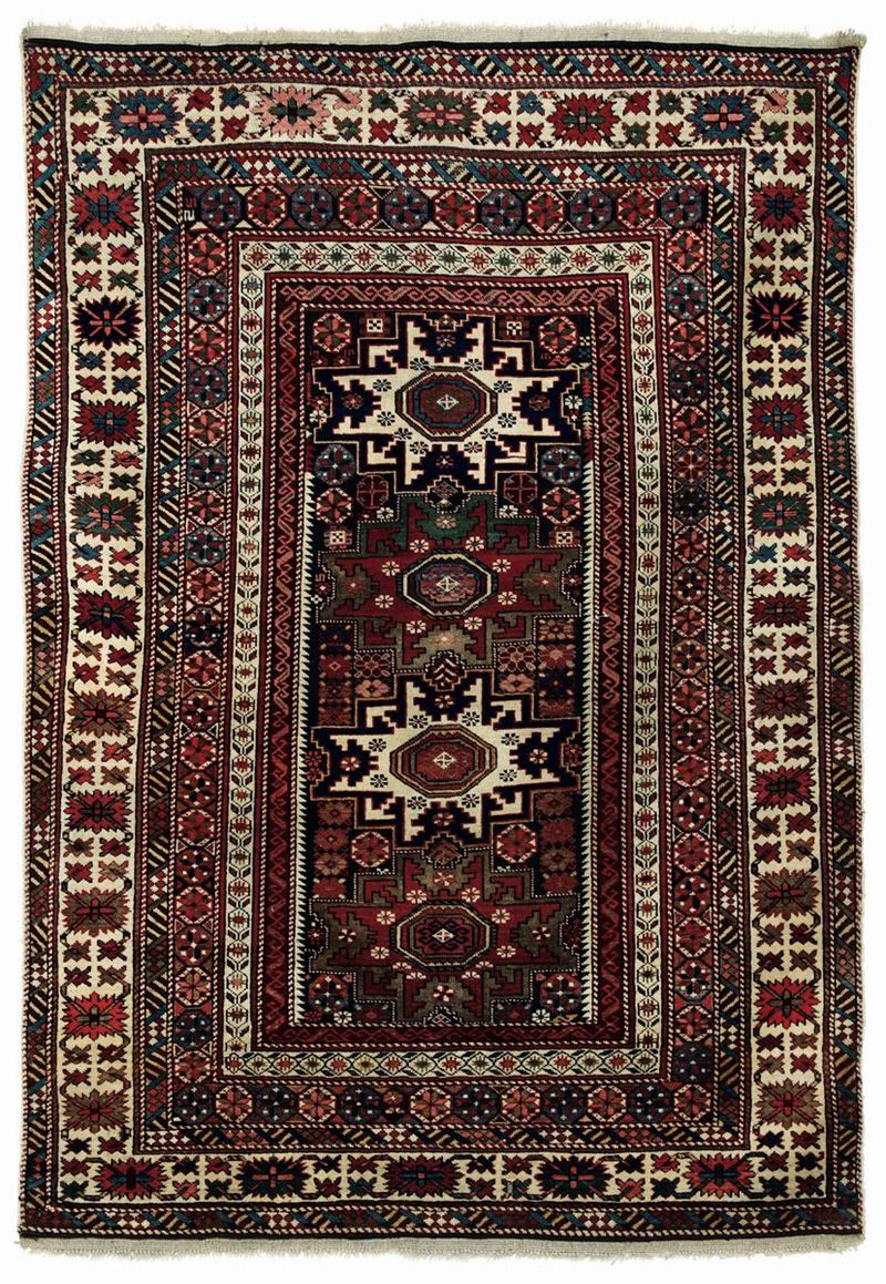 Tappeto Shirvan Lesghi fine XIX secolo  - Auction Fine Art - Cambi Casa d'Aste