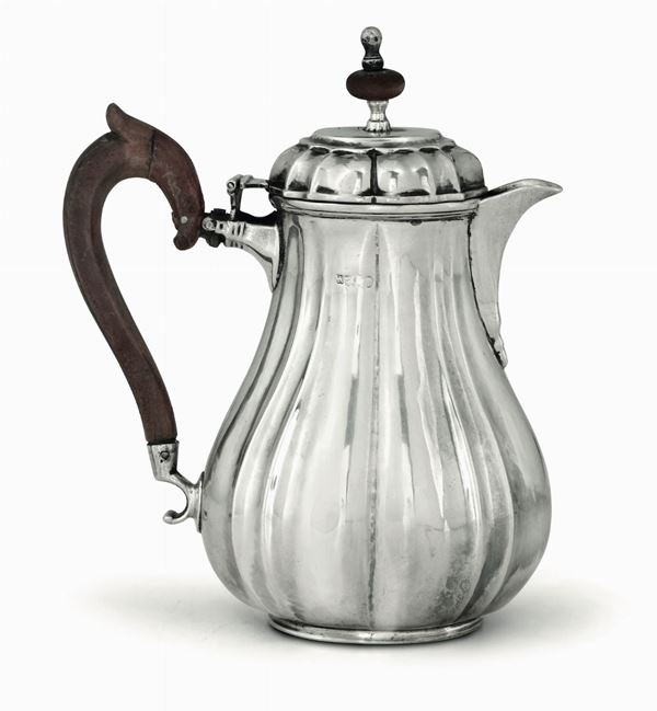 A coffee pot, London, 1800s