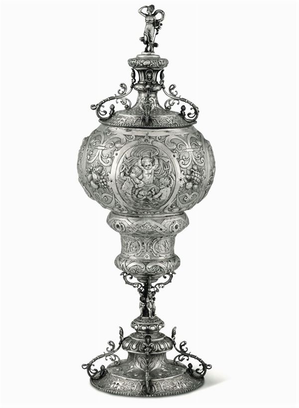 A monumental cup, prob. Germany, 18-1900s