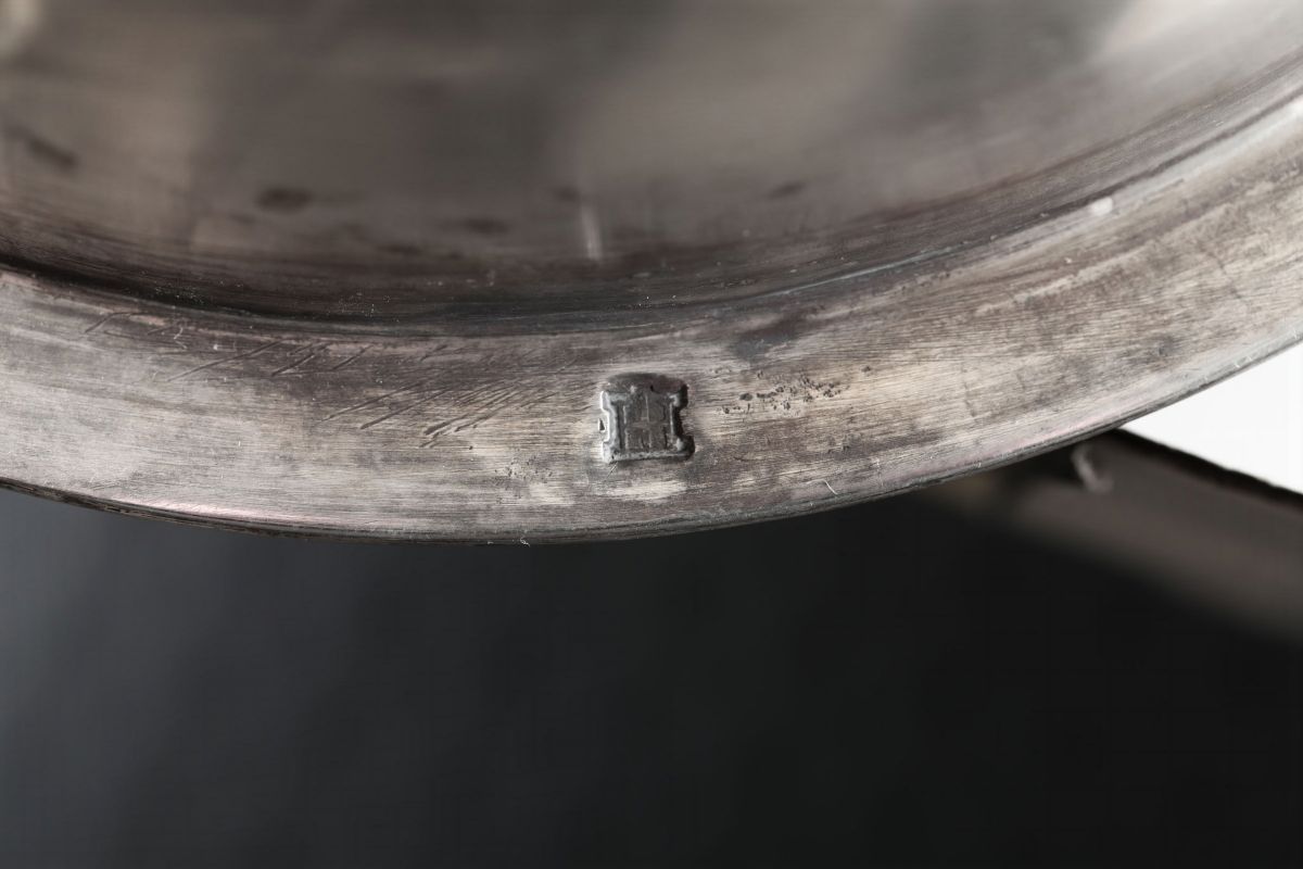 Equelle in Argento Fuso, Sbalzato e Cesellato Genova, Metà del XVIII Secolo, Marchio della Torret...