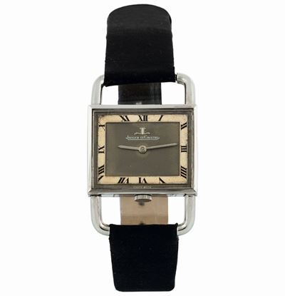 Jaeger Lecoultre, Ref. 9041.42, Big Etrier . Raro, Orologio da Polso, in Acciaio. Realizzato nel ...
