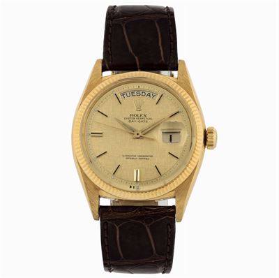 Rolex, Oyster Perpetual, Day-date, Superlative Chronometer, Officially Certified, Ref. 6611. Orol...