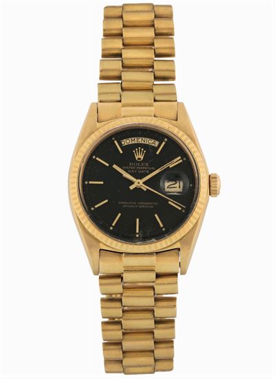 Rolex, Oyster Perpetual, Day-date, Superlative Chronometer Officially Certified, Cassa No. 680227...