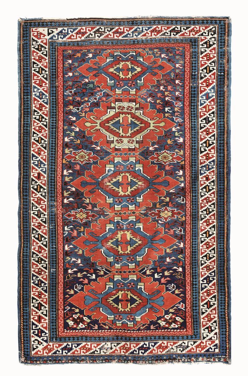 Tappeto Shirvan Caucaso fine XIX inizio XX secolo  - Auction Antiques Selected | Time - Cambi Casa d'Aste