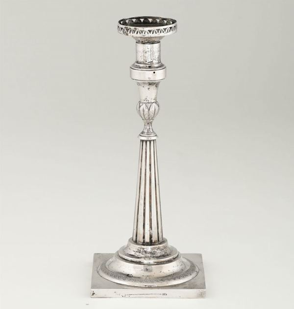 A candle holder, Germany, 1800s