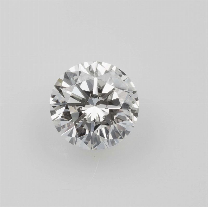 Brilliant-cut diamond weighing 0.79 carats  - Auction Jewels - Cambi Casa d'Aste