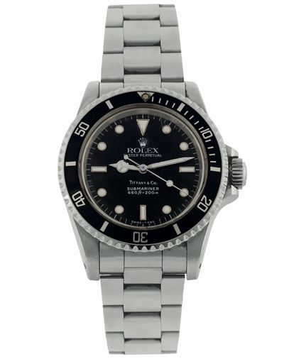 Rolex, Submariner, Oyster Perpetual, 660 Ft/ 200 M., Cassa No. L556086, Ref. 5513. Orologio da Po...