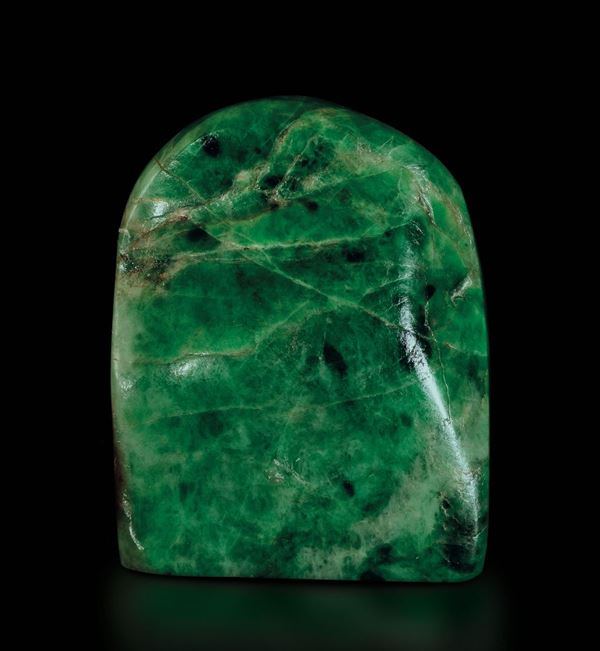 A carved jade seal, China, Qing Dynasty, 1800s