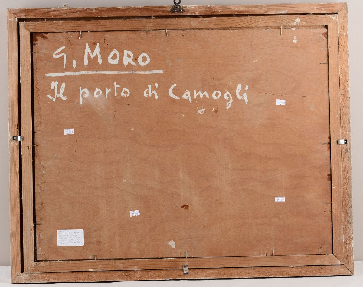 Gino Moro (1901 - 1977)il Porto di Camogli