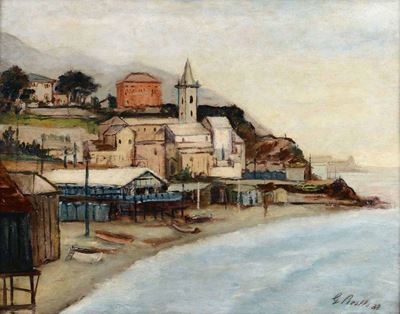 Giacomo Picollo (1905-1988)abbazia di San Giuliano, 1933