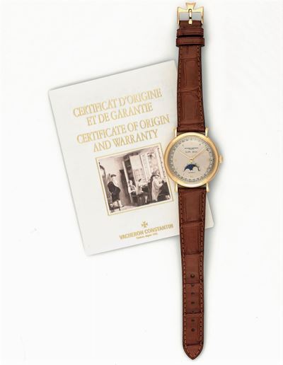 Vacheron Constantin, Genève, Movimento No. 796825, Cassa No. 652663, Ref. 47050. Orologio da Pols...