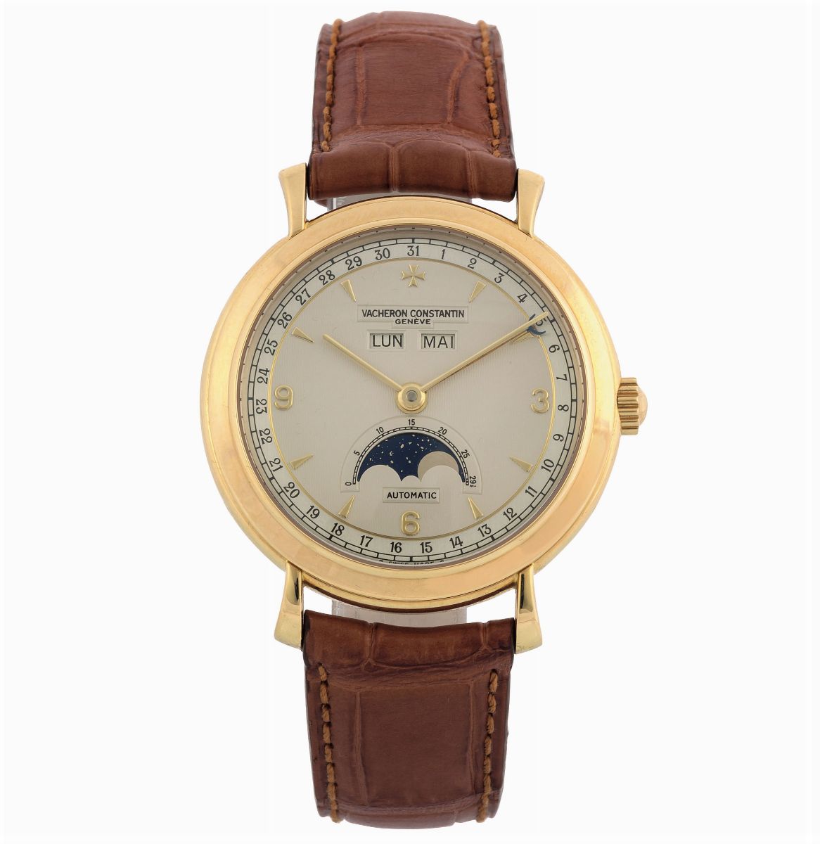 Vacheron Constantin, Genève, Movimento No. 796825, Cassa No. 652663, Ref. 47050. Orologio da Pols...