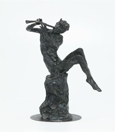 Augusto Murer (1922-1985)fauno con Flauto