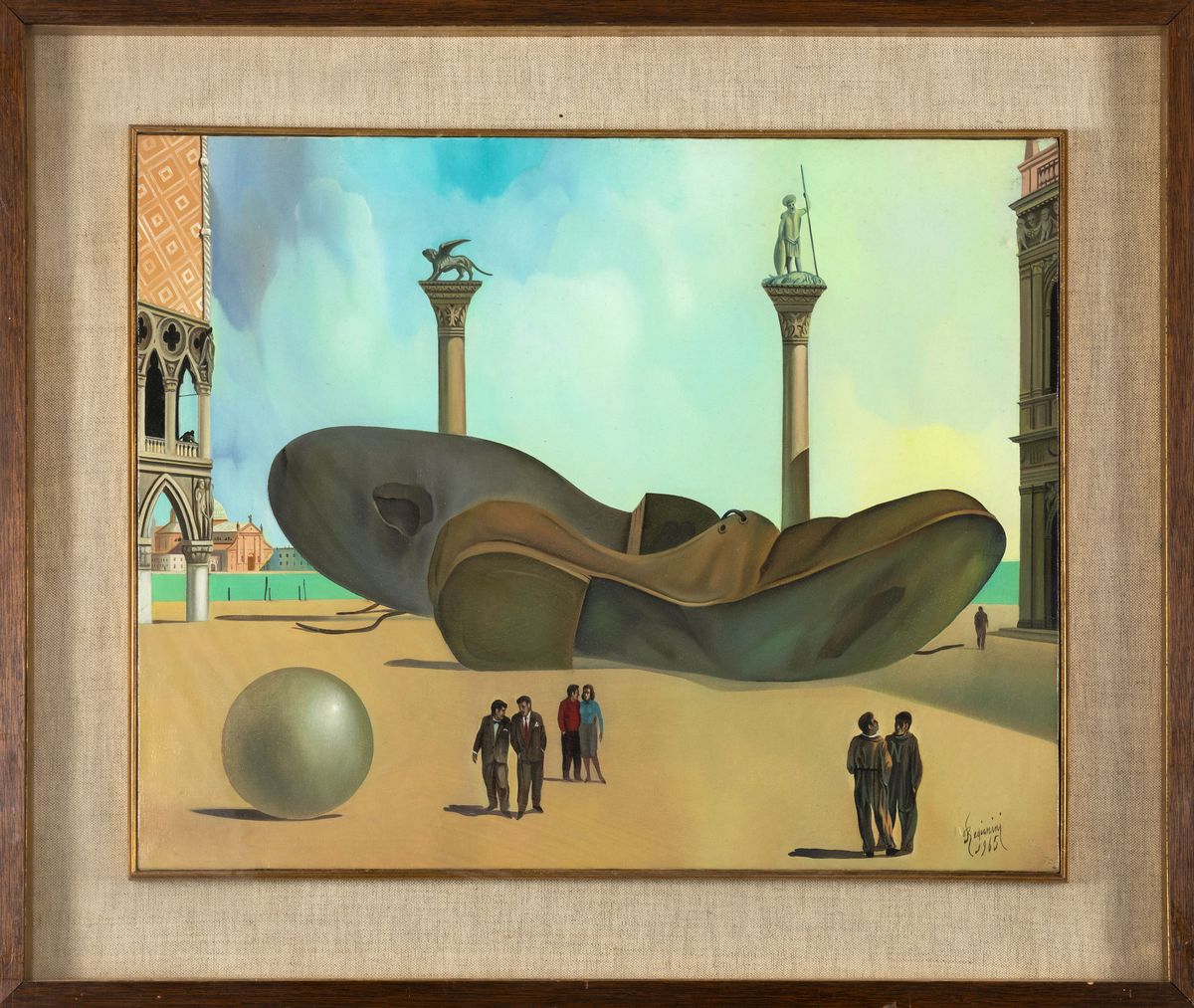 Luigi Regianini (1930-2013)piazza San Marco, 1965