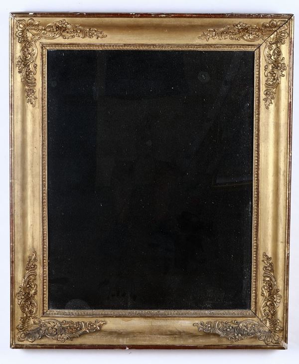 Specchiera dorata, XIX secolo