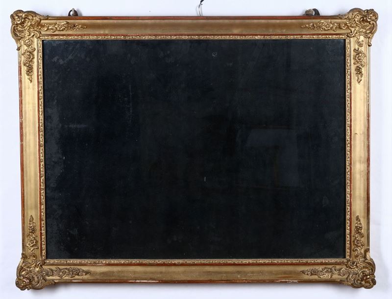 Specchiera dorata, XIX secolo  - Auction Paintings and Furnitures - Cambi Casa d'Aste