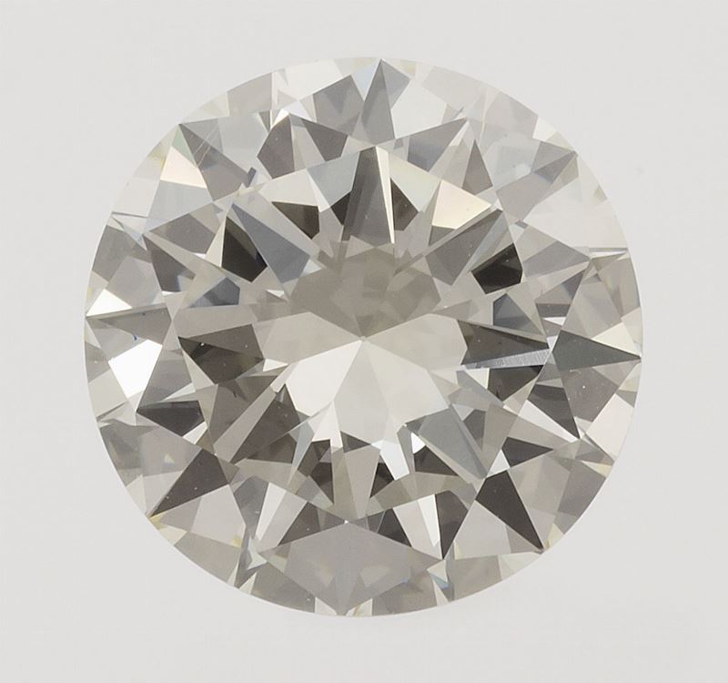 Important brilliant-cut diamond weighing 6.74 carats  - Auction Fine Jewels - II - Cambi Casa d'Aste