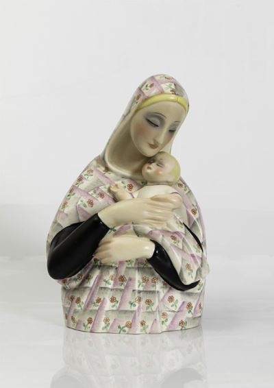 Lenci, Torino, 1934madonna con Bambino