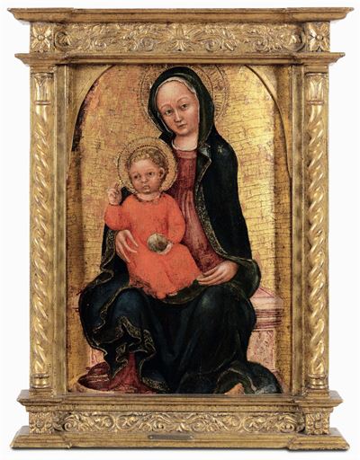 Pietro di Nicolò (1394 1430), Attribuito Amadonna con Bambino
