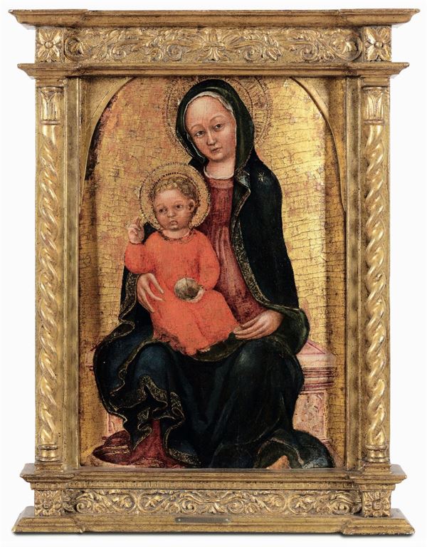 Pietro di Nicolò (1394 1430), attribuito a Madonna con Bambino