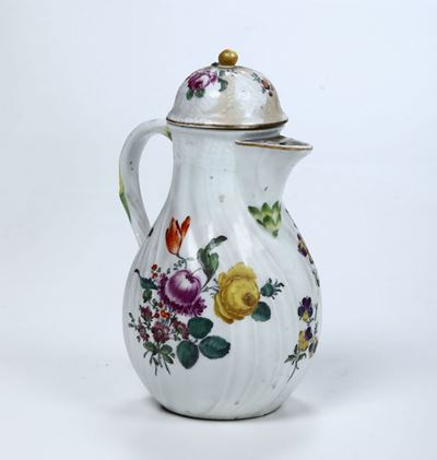 Caffettiera Meissen, 1750 Circa