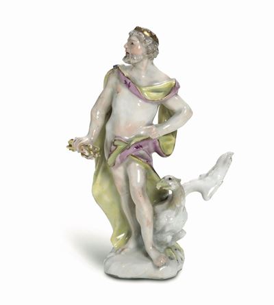 Figurina Meissen, 1750 Circa Probabile Modello di Friedrich Elias Meyer
