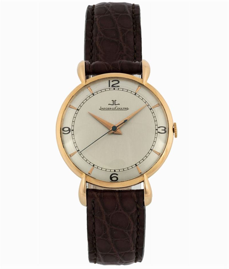Jaeger-LeCoultre. Fine, 18K pink gold wristwatch. Made circa 1960  - Auction wrist and pocket watches - Cambi Casa d'Aste