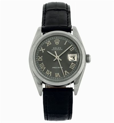 Rolex, Oysterdate, Precision, Cassa No. 5156084, Ref. 6694. Orologio da Polso, in Acciaio, Carica...